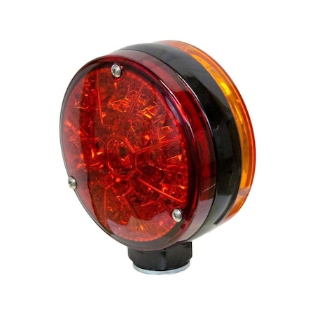 Aftermarket Fits Allis ChalmersFits John Deere LED DoubleSided Flashing Light  AmberRed 2922-KM
